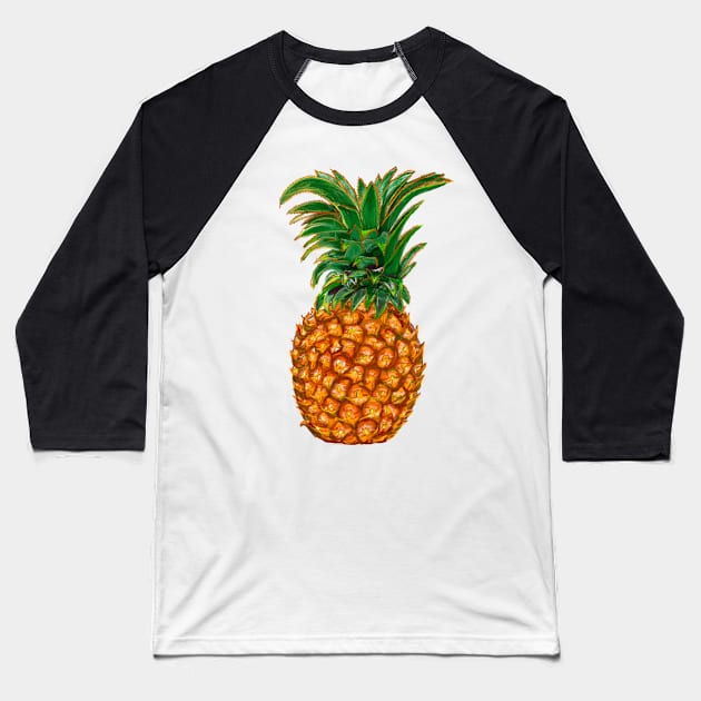 Pineapple painting Baseball T-Shirt by Artonmytee